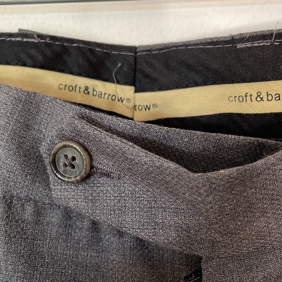 Men’s grey 2 piece suit from Croft & Barrow - Picture 13 of 13